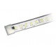 Tapa Final de silicona transparente para Tira LED 230V de 12mm